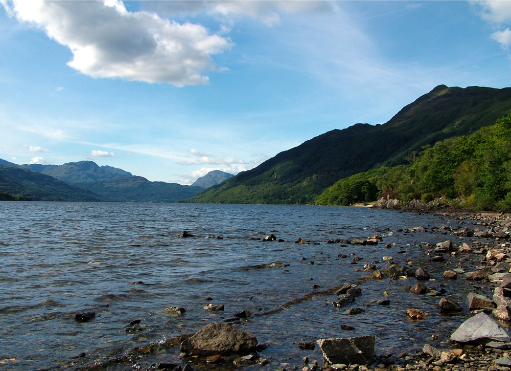 Loch Lomond, looking north from Rowardennan