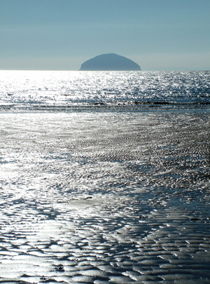 Ailsa Craig from Girvan beach